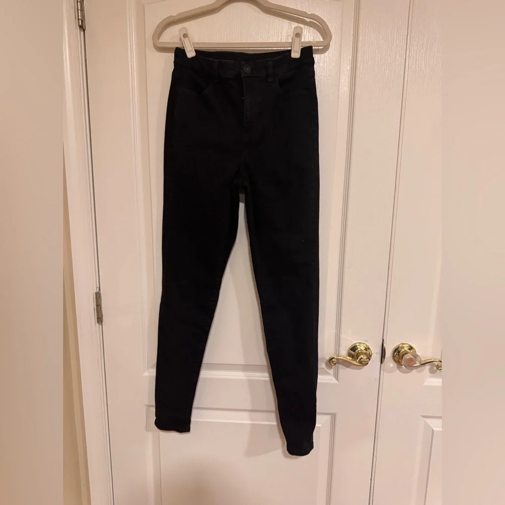 American Eagle Ne(X)t Level Stretch black skinny jeans/jeggings​​​​